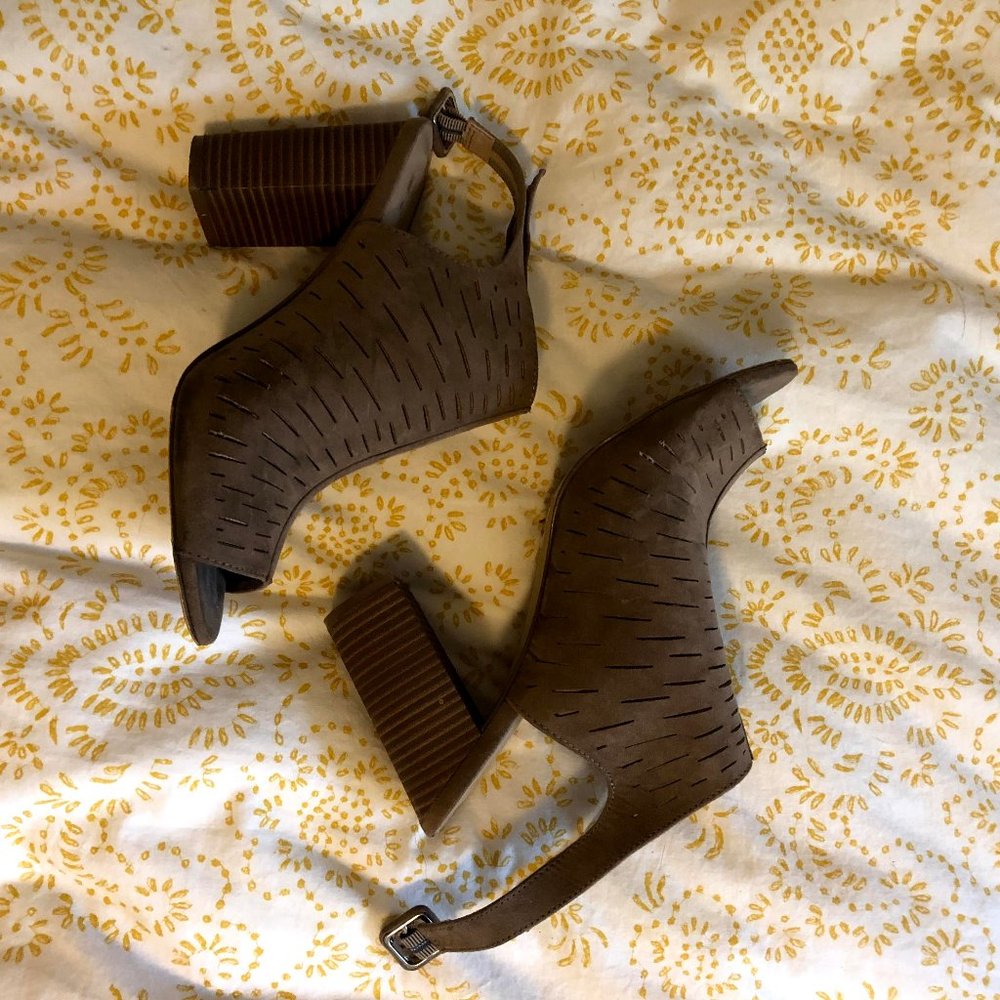 Mix No. 6 Chunky Heeled Slingback Sandals